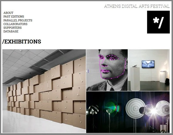 Athens Digital Art Festival 2014 Edition